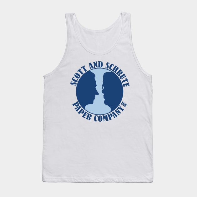 Scott and Schrute Paper Company Inc. Tank Top by ThinkMcFly